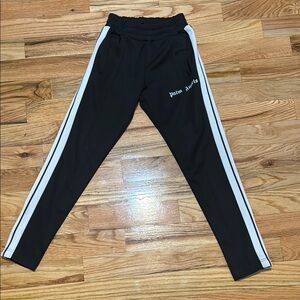 Black Track Palm Angle Pants